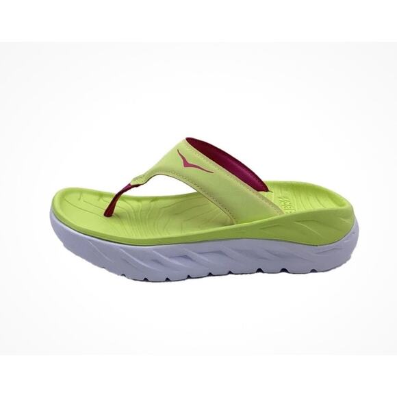 Hoka One One Ora Recovery Flip Flop Orthopedic Comfort Sandals Women’s 5 EUC - Picture 2 of 8